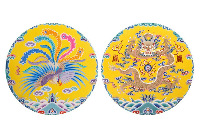 团龙团风鼠标垫