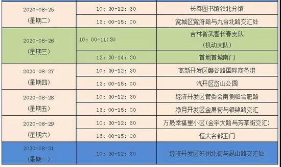 马上到家门口!长春市"流动图书馆"8月份服务站点及时间公布