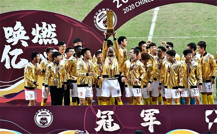 长春亚泰队中甲夺冠