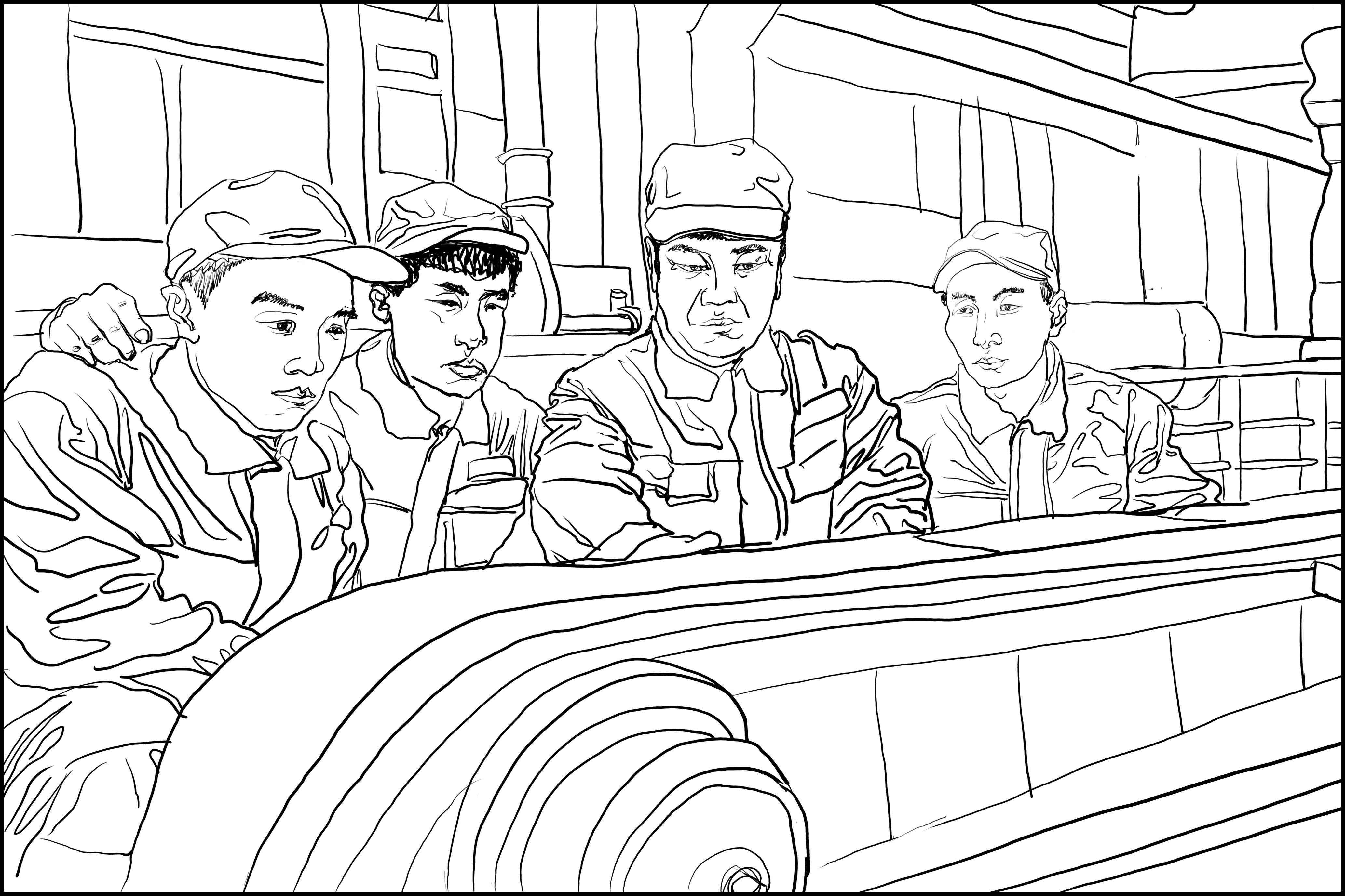 手绘丨大国工匠之谢元立:从普通焊工到焊接大师